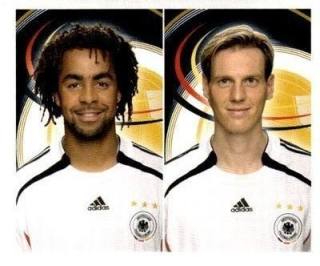Patrick Owomoyela / Tim Borowski – Deutsches Nationalteam 2006, no. 181