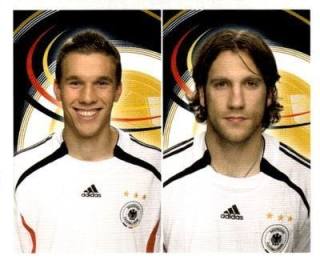 Lukas Podolski / Torsten Frings – Deutsches Nationalteam 2006, Nr. 183