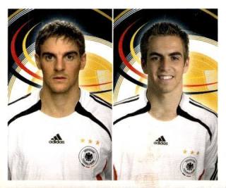 Sebastian Deisler / Philipp Lahm – Deutsches Nationalteam 2006, Nr. 188