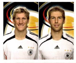 Bastian Schweinsteiger / Thomas Hitzlsperger – Deutsches Nationalteam 2006, Nr. 189