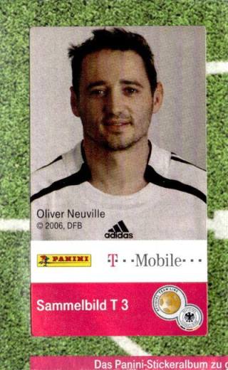 Oliver Neuville – Deutsches Nationalteam 2006, Nr. T3