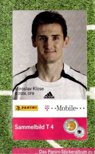 Miroslav Klose – Deutsches Nationalteam 2006, Nr. T4