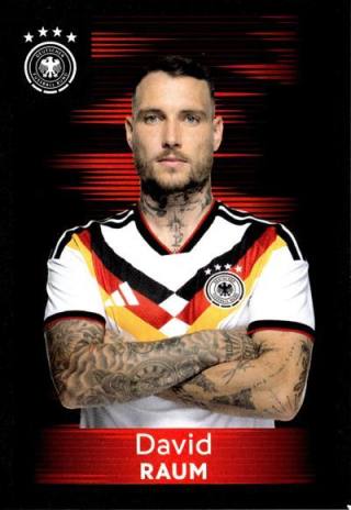 David Raum – Offizielles DFB-Sammelalbum 2026, Nr. 15