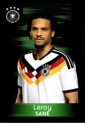 Leroy Sané – Offizielles DFB-Sammelalbum 2026, Nr. 16