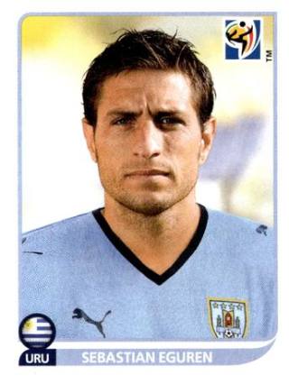 Sebastián Eguren – FIFA World Cup 2010 South Africa, Nr. 79