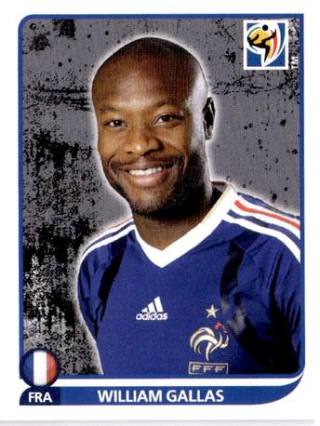 William Gallas – FIFA World Cup 2010 South Africa, Nr. 91