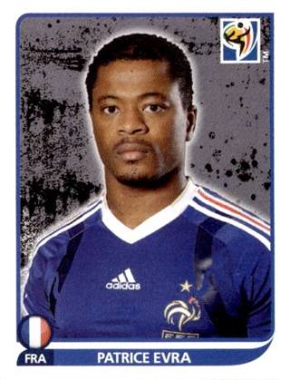 Patrice Evra – FIFA World Cup 2010 South Africa, n. 94