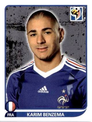 Karim Benzema – FIFA World Cup 2010 South Africa, n. 104