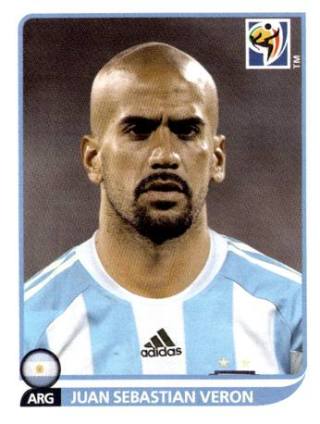 Juan Sebastián Verón – FIFA World Cup 2010 South Africa, Nr. 118