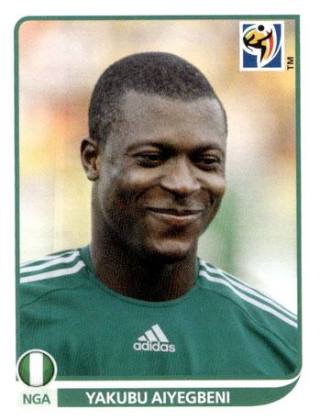 Yakubu Aiyegbeni – FIFA World Cup 2010 South Africa, Nr. 143
