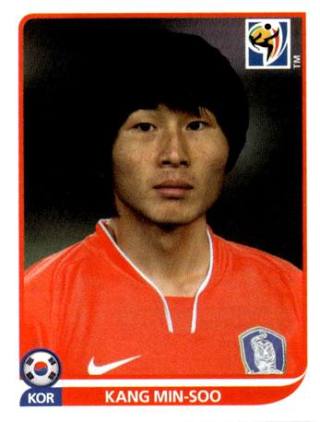 Kang Min-soo – Coupe du Monde de la FIFA 2010 Afrique du Sud, n° 149