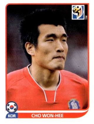 Cho Won-hee – FIFA World Cup 2010 South Africa, Nr. 155