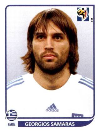 Giorgos Samaras – FIFA World Cup 2010 South Africa, Nr. 180