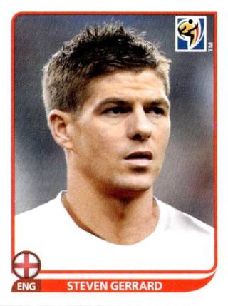 Steven Gerrard – FIFA World Cup 2010 South Africa, Nr. 192