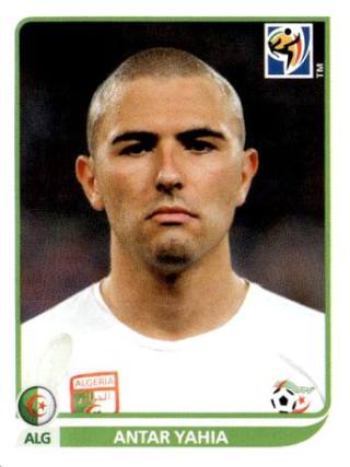 Anthar Yahia – FIFA World Cup 2010 South Africa, Nr. 224