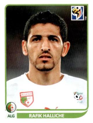 Rafik Halliche – FIFA World Cup 2010 South Africa, n. 227