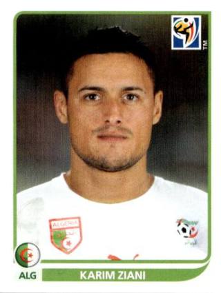 Karim Ziani – FIFA World Cup 2010 South Africa, Nr. 232