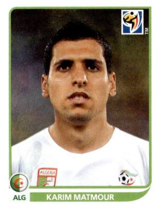 Karim Matmour – FIFA World Cup 2010 South Africa, Nr. 235