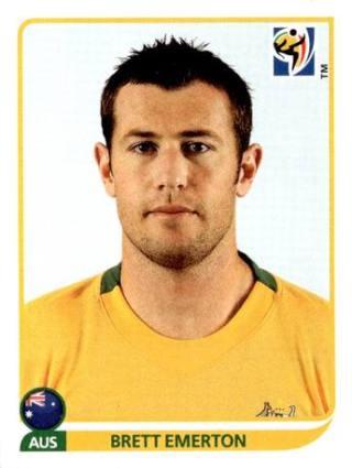 Brett Emerton – FIFA World Cup 2010 South Africa, Nr. 292