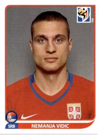 Nemanja Vidić – FIFA World Cup 2010 South Africa, Nr. 299
