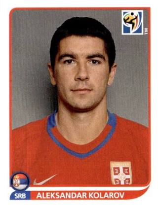 Aleksandar Kolarov – FIFA World Cup 2010 South Africa, Nr. 304
