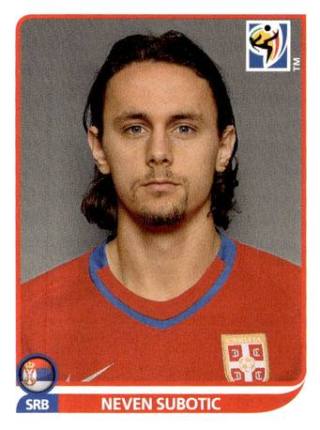 Neven Subotić – FIFA World Cup 2010 South Africa, Nr. 305