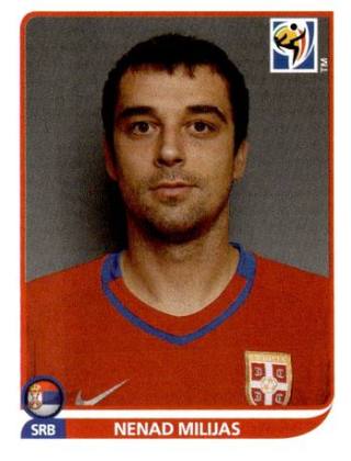Nenad Milijaš – FIFA World Cup 2010 South Africa, Nr. 308