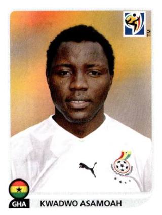 Kwadwo Asamoah – Copa Mundial de la FIFA 2010 Sudáfrica, n.º 328