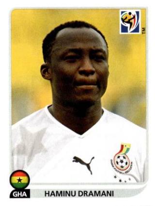Haminu Dramani – FIFA World Cup 2010 South Africa, n. 329