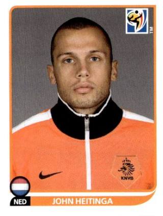 John Heitinga – FIFA World Cup 2010 South Africa, Nr. 339