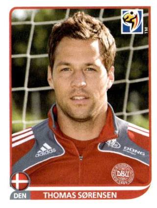 Thomas Sørensen – FIFA World Cup 2010 South Africa, n. 355