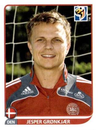 Jesper Grønkjær – FIFA World Cup 2010 South Africa, Nr. 368