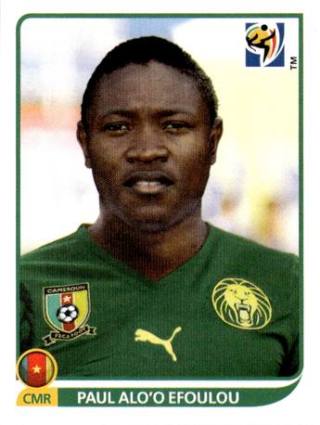 Paul Alo'o Efoulou – FIFA World Cup 2010 South Africa, Nr. 407