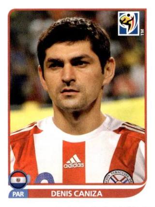 Denis Caniza – FIFA World Cup 2010 South Africa, Nr. 432