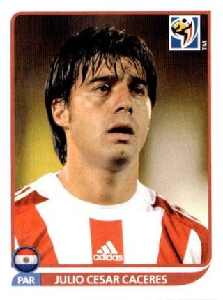 Julio César Cáceres – FIFA World Cup 2010 South Africa, Nr. 435