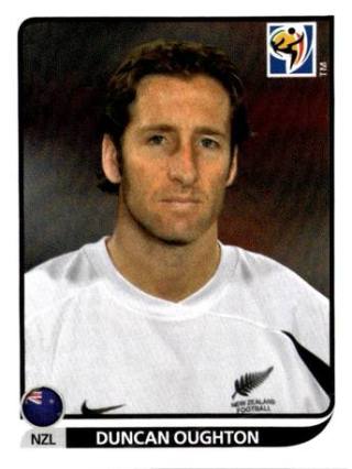 Duncan Oughton – FIFA World Cup 2010 South Africa, Nr. 459