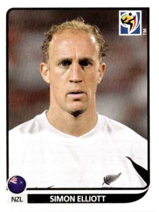 Simon Elliott – FIFA World Cup 2010 South Africa, Nr. 461