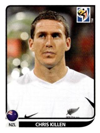Chris Killen – FIFA World Cup 2010 South Africa, Nr. 464