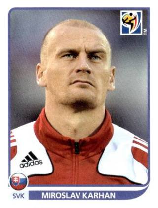 Miroslav Karhan – FIFA World Cup 2010 South Africa, Nr. 478