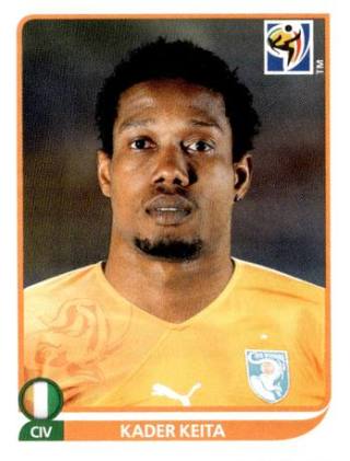 Abdul Kader Keïta – FIFA World Cup 2010 South Africa, Nr. 538