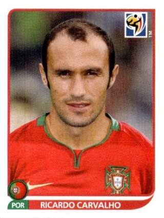 Ricardo Carvalho – FIFA World Cup 2010 South Africa, Nr. 546
