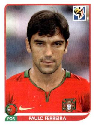 Paulo Ferreira – FIFA World Cup 2010 South Africa, Nr. 550