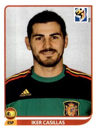 Iker Casillas – FIFA World Cup 2010 South Africa, Nr. 564