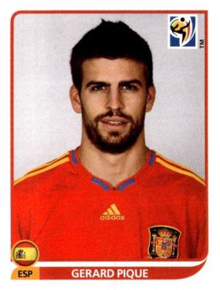 Gerard Piqué – FIFA World Cup 2010 South Africa, Nr. 566