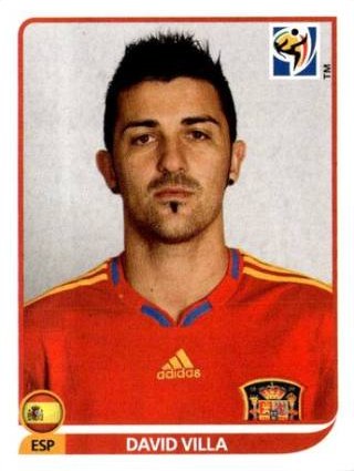 David Villa – FIFA World Cup 2010 South Africa, Nr. 579