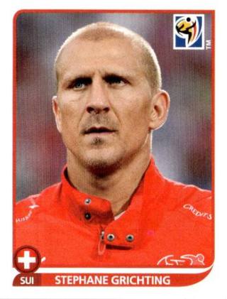 Stéphane Grichting – FIFA World Cup 2010 South Africa, Nr. 586