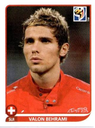Valon Behrami – FIFA World Cup 2010 South Africa, Nr. 589