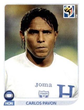 Carlos Pavón – FIFA World Cup 2010 South Africa, Nr. 616