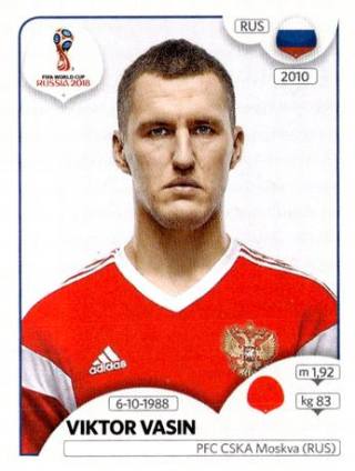 Wiktor Wladimirowitsch Wassin – FIFA World Cup 2018 Russia, Nr. 36