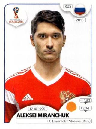 Alexei Mirantschuk – FIFA World Cup 2018 Russia, Nr. 41